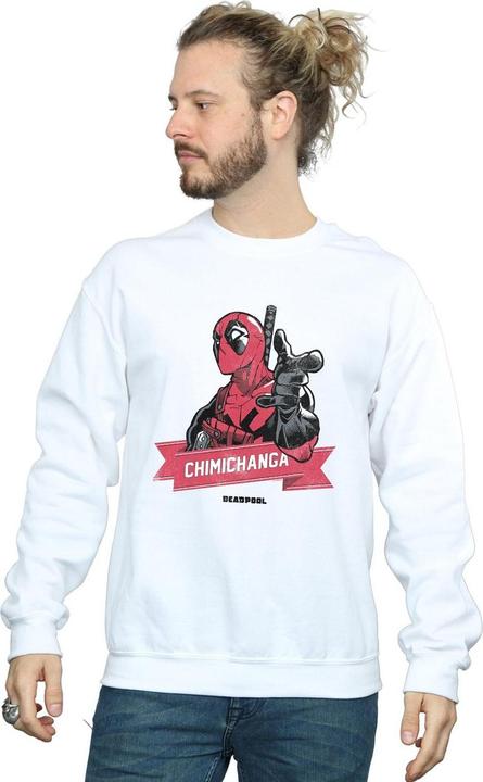 Produktbild Deadpool Chimichanga Finger Sweatshirt (XXL)