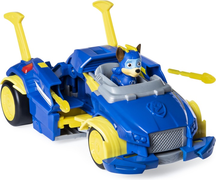 Immagine prodotto Spin Master Paw Patrol Mighty Pups Pups Chase's Powered Up Cruiser di Paw Patrol
