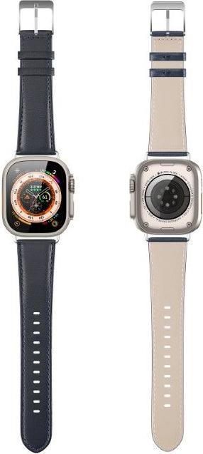 Actual product image Dux Ducis YS Series Genuine Leather Bracelet (41 mm, 40 mm, 38 mm, Genuine leather, Apple Watch Series 9, Apple Watch Series 8, Apple Watch Series 7, Apple Watch Series 6, Apple Watch Series 2, Apple Watch SE, Apple Watch Series 5, Apple Watch Series 4, Apple Watch Series 3, Apple Watch Series 1)