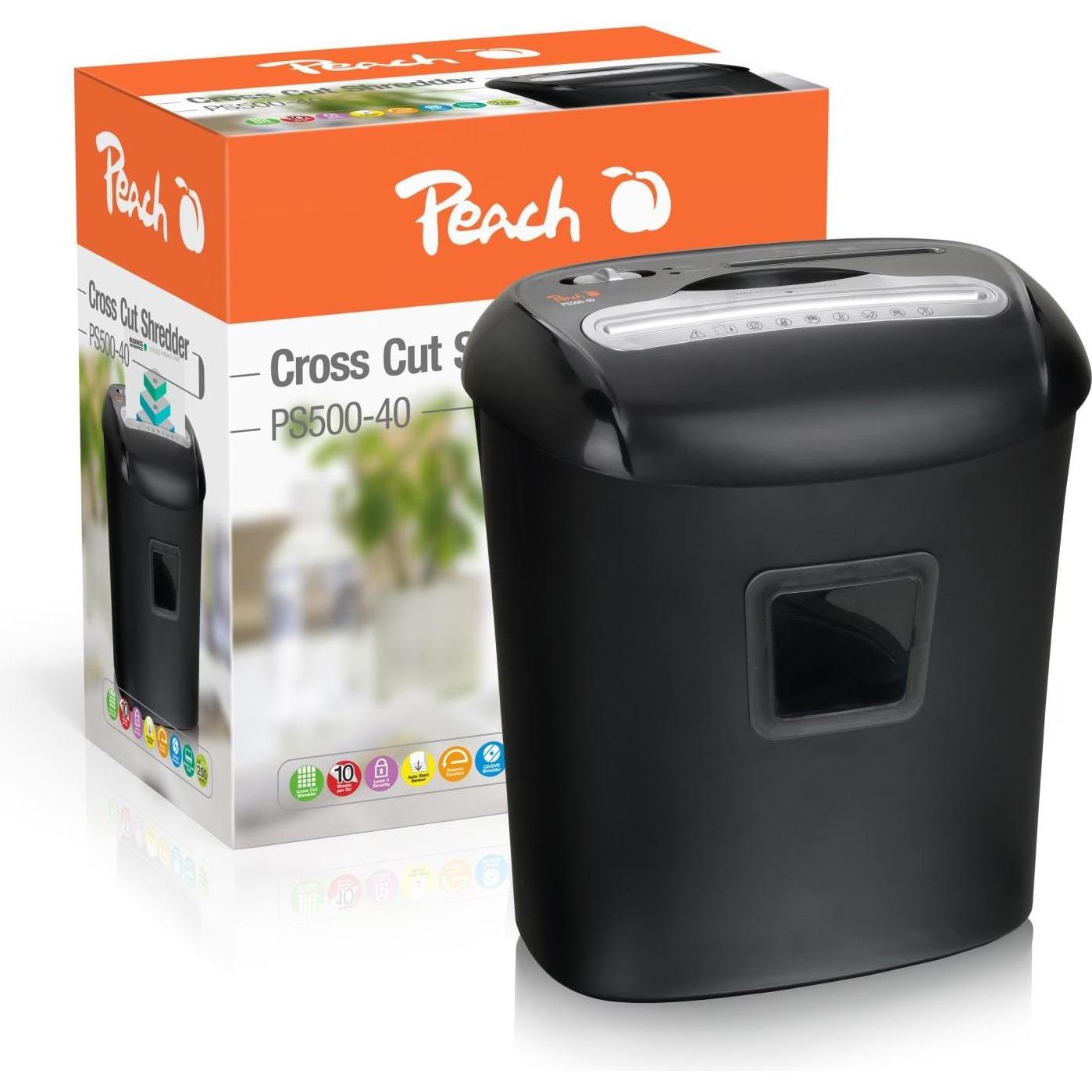 Thumbnail - Peach, Aktenvernichter, Ps500-40 (Partikelschnitt)