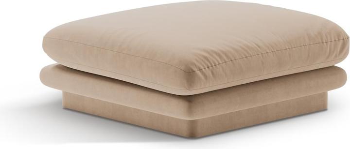 Image du produit Micadoni Pouf, "Torino", 1 Place, 80x80x41 Fabriqué en Europe (Tabouret de canapé)