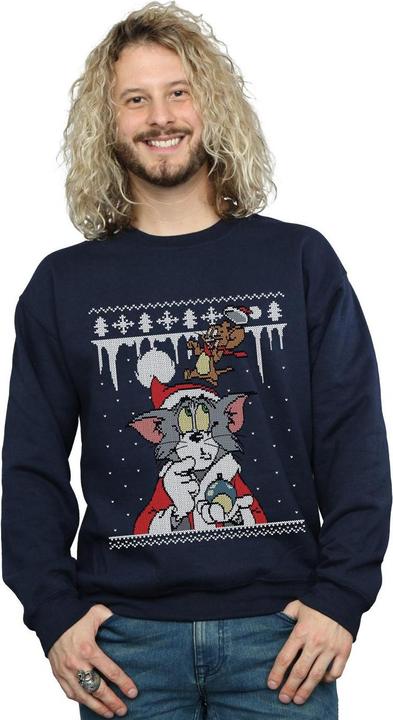 Immagine prodotto Tom & Jerry Christmas Fair Isle Felpa Uomo (S)