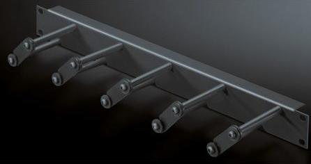 Actual product image Rittal Cable management panelwith cable routing bars, 1U, 1 pc(s)