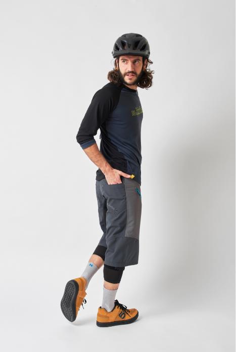 Image du produit dirtlej Trailscout Half & Half Shorts, gris/turquoise, M (M)