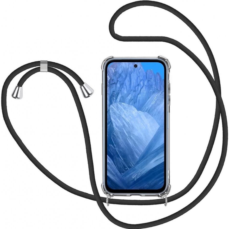 Screenguard Google Pixel 8a Loopster Necklace Hülle, Handykette, Transparent