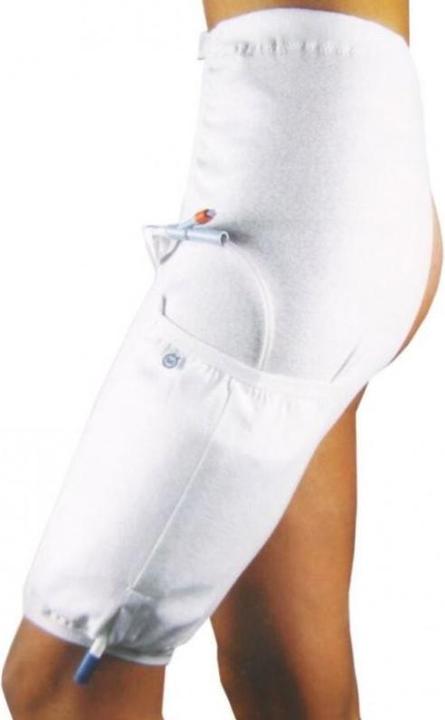 Produktbild Sahag Einbein-Hose für Urinbeutel Damen/Herren, Grösse L (1 x, L)
