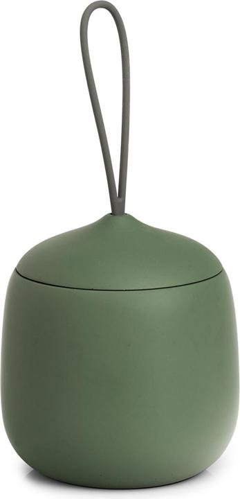 Zeller Present Distributeur de cotons Modern polyrésine ø 10,5x11,8 cm