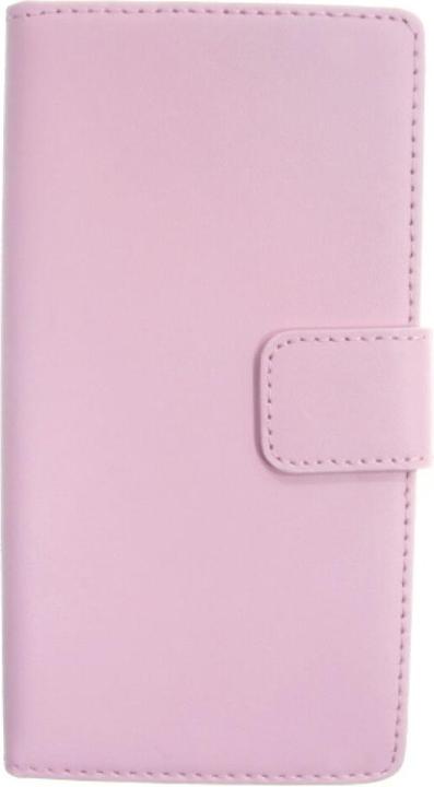 Produktbild OEM Slim Leather Book Case for LG G3 pink 4250710554034 (LG G3)