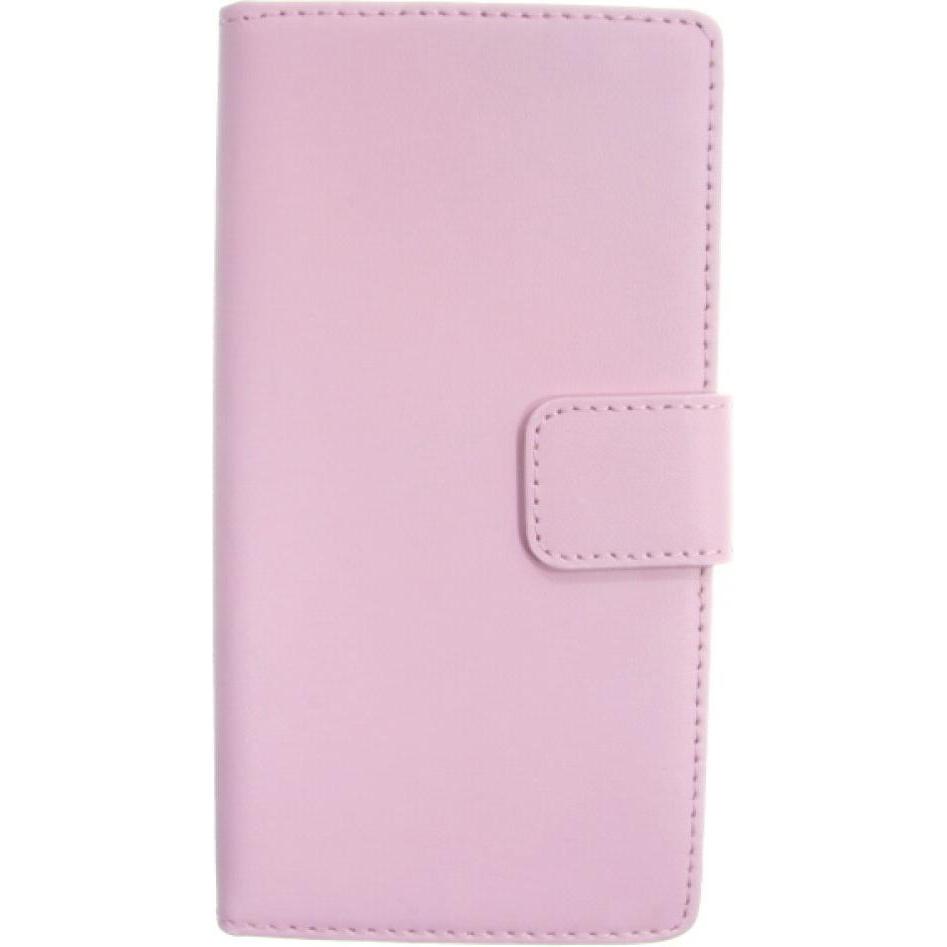 OEM Slim Leather Book Case for LG G3 pink 4250710554034 (LG G3), Smartphone Hülle, Pink