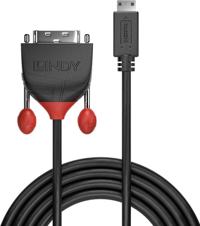 Image du produit Lindy mini HDMI (Typ C) — DVI (1 m, HDMI, DVI)