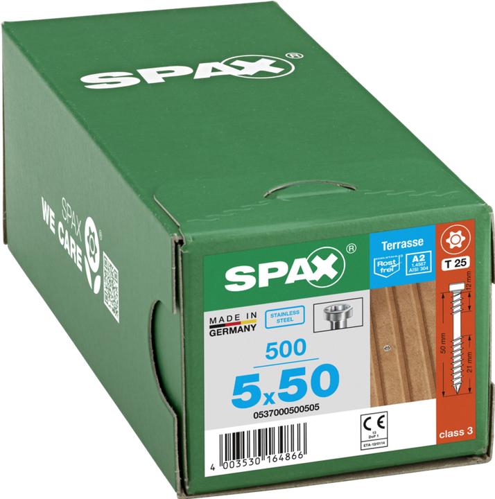 Image du produit Spax Vis auto-perçantes -D A2 (500 Vis par pièce)