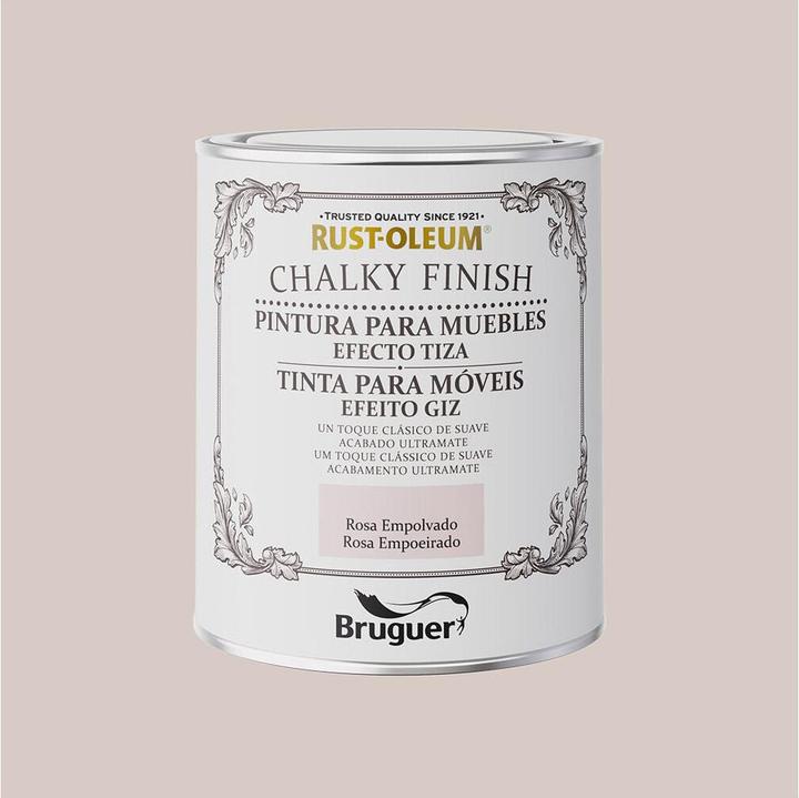 Actual product image Bruguer Chalky Finish Furniture Pink (750 ml)