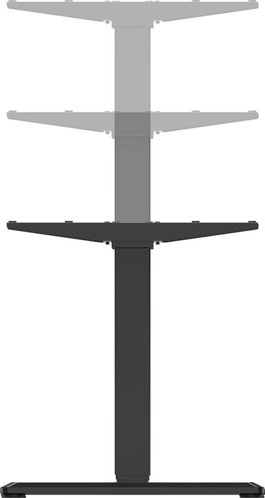Actual product image equip Schreibtischgestell Dual Motor elektr. 125Kg schwarz