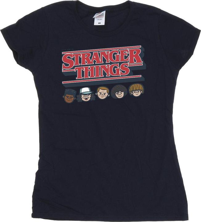 Produktbild Netflix Stranger Things Caricature Logo TShirt (XXL)