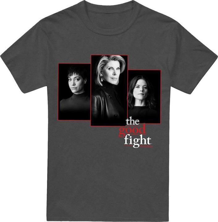 Actual product image The Good Fight Unisex Adult Cast T-Shirt (S)