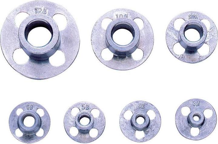 Actual product image Exact 15198 Die guide set 7-piece Suitable for (taps) Cutting
