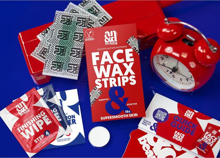 Produktbild A.N.D. beauty Face Wax Strips Set (28 x)