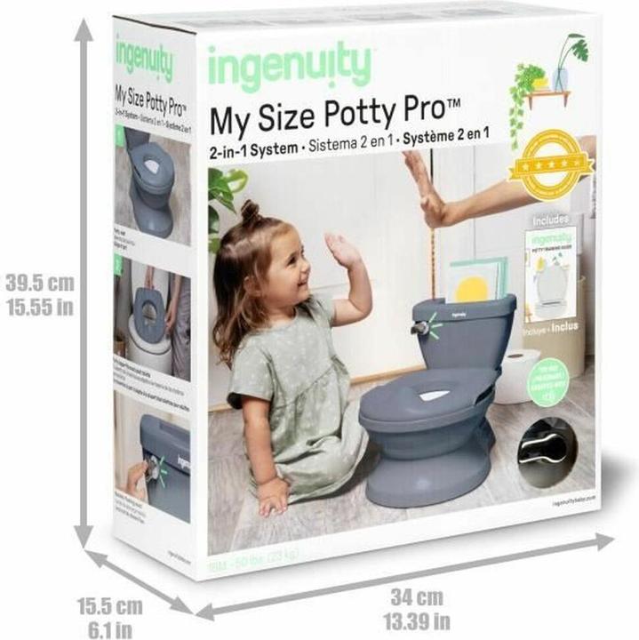 Actual product image Ingenuity Töpfchen Grau