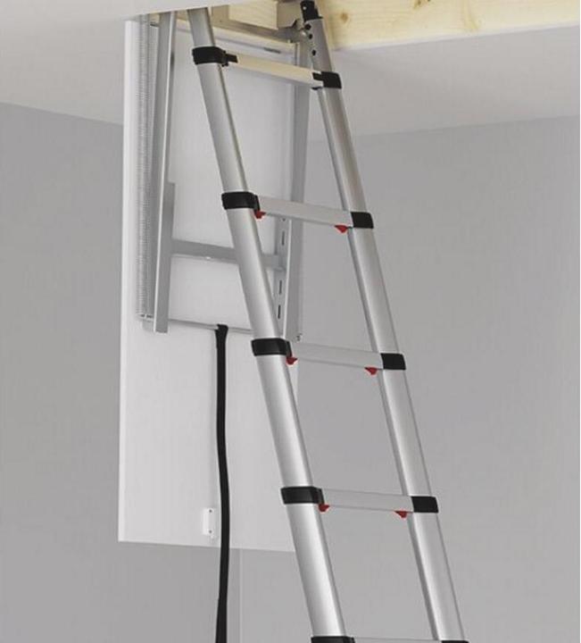 Actual product image Telesteps Dachbodenleiter Loft Line Mini (Telescopic ladder, 245 cm)