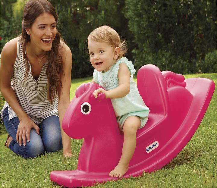 Actual product image Little Tikes Rocking Horse in Red Cardboard 173943