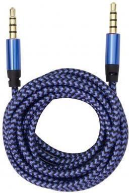 Actual product image Sbox 3535-1.5BL AUX Cable 3.5mm to 3.5mm Blueberry Blue (1.50 m)