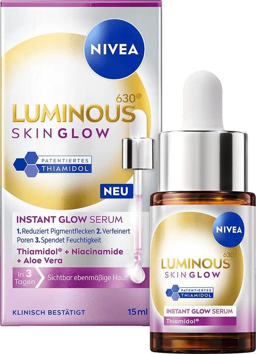 Produktbild NIVEA Luminous630® Skin Glow Instant Glow Serum (15 ml)