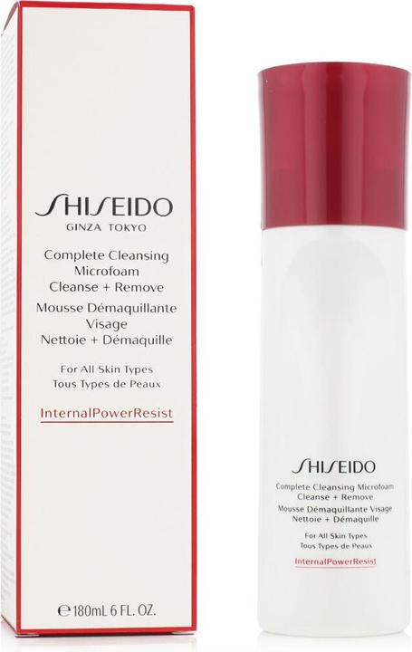 Actual product image Shiseido Complete Cleansing Microfoam (Cleansing Foam, 180 ml)