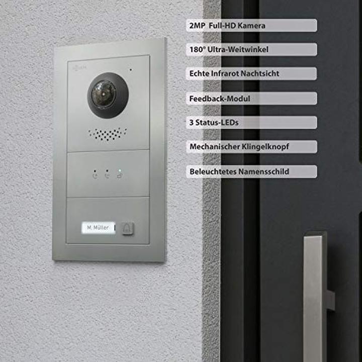 Actual product image Goliath Toys Full-HD Video Intercom with App, Touchscreen, and Ultra-Wide Angle Camera
