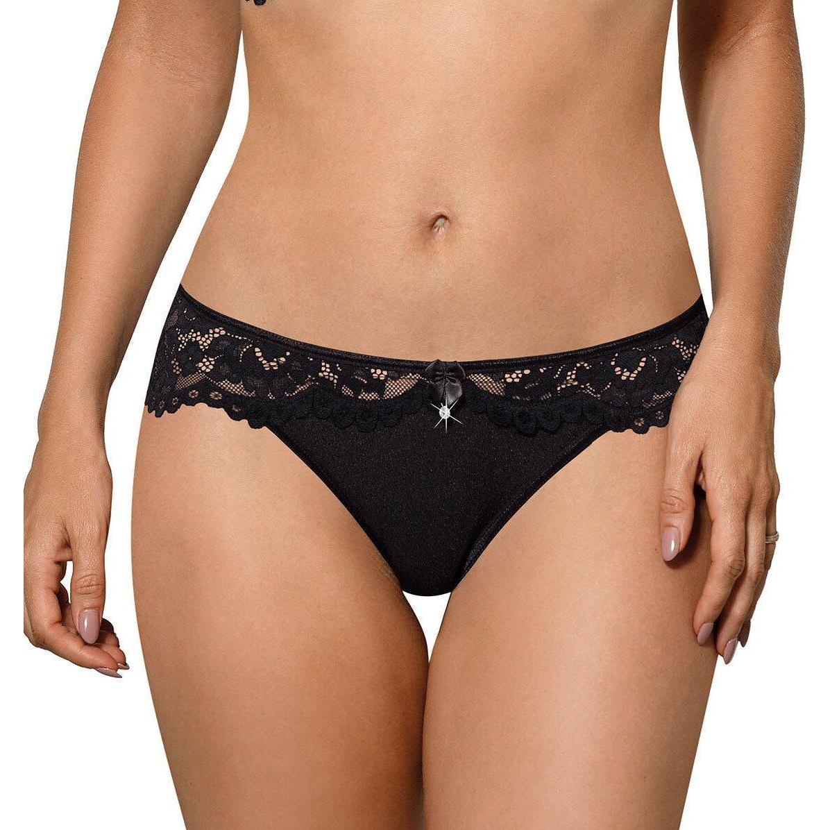 Thumbnail - Róza, Damen, Unterhosen, Newia panty, Schwarz, (S)