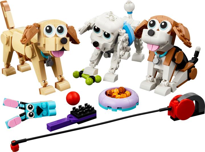 Actual product image LEGO Cute dogs (31137, LEGO Creator 3-in-1)