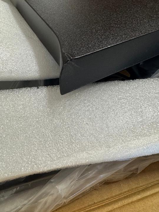 Actual product image Swisshandel24 Tabletop for corner desk, desk top, 90° black (177.50 x 80 cm)