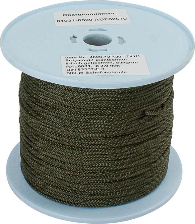 Immagine prodotto Dönges Corda in poliammide, 3 mm, 300 m, verde oliva (300 m)