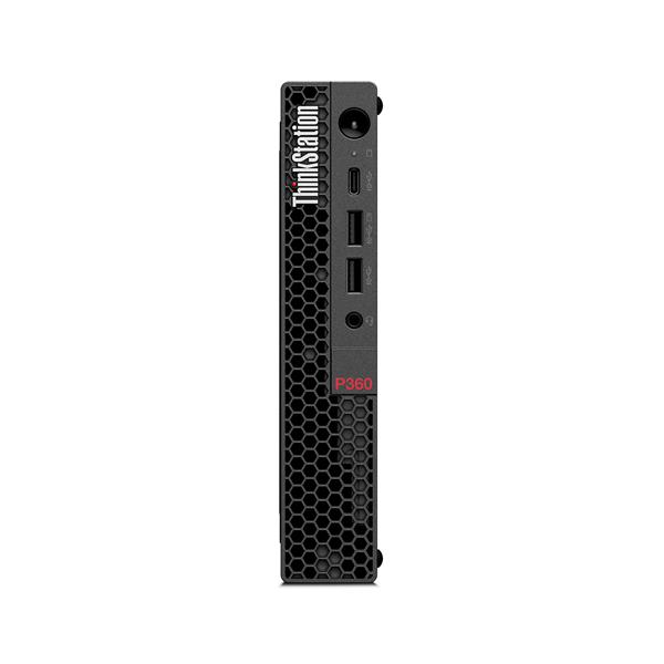 Actual product image Lenovo ThinkStation P360 Tiny (512 GB, 16 GB, Intel Core i5-12500T, T400)