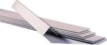 Actual product image Transpak Edge protection strip dimensions 700x50x50mm thickness 3mm solid cardboard pre-grooved for folding