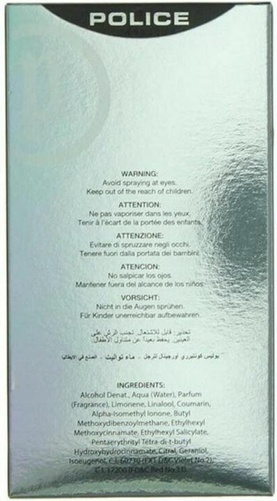 Actual product image Police Original (Eau de toilette, 100 ml)