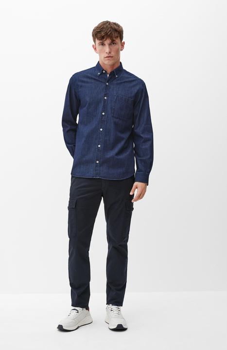 Produktbild s.Oliver Hemd Regular: Leichtes Jeanshemd (L)