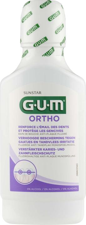 GUM SUNSTAR Ortho Mundspülung (300 ml, Mouthwash)
