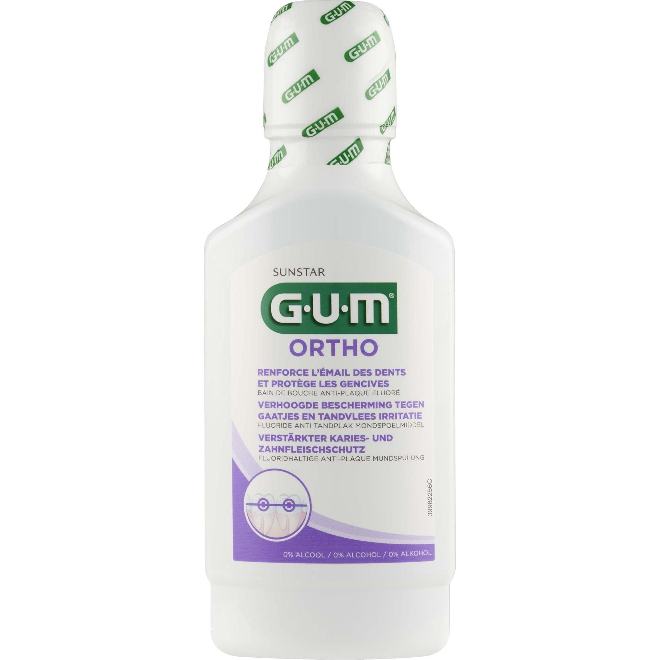 Thumbnail - GUM, Mundspülung, SUNSTAR Ortho Mundspülung (300 ml, Mundspülung)