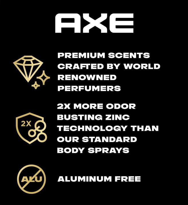 Produktbild AXE Premium Schwarzes Vanille Deodorant Spray (Spray, 150 ml)
