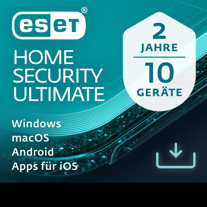 Actual product image ESET ESD HOME Security Ultimate 5 Users 2 Years (5 User, 24 months)