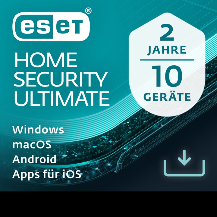 Produktbild ESET ESD HOME Security Ultimate 5 Users 2 Years (5 User, 24 Monate)