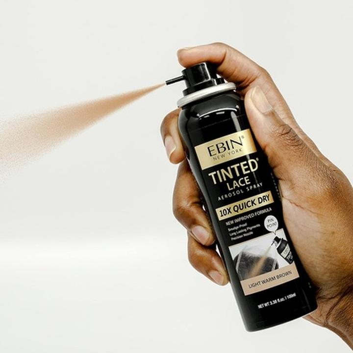 Immagine prodotto Ebin NEW YORK Spray colorato per pizzi e merletti 100ml Marrone chiaro e caldo (Marrone chiaro e caldo)