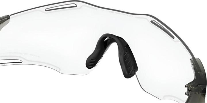 Actual product image Oakley Cybr Zero (Polished black, CLEAR photochromic 50% black I)