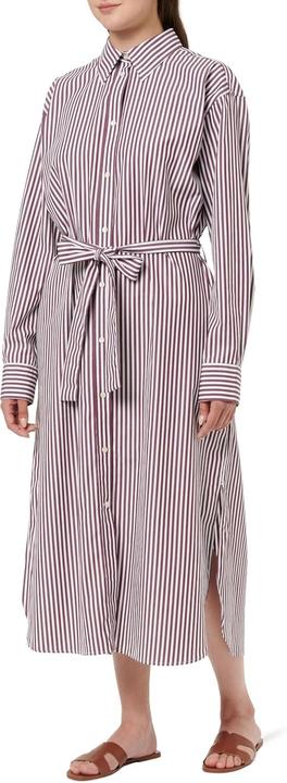Image du produit GANT Robe chemisier ceinturée classique en popeline (42)
