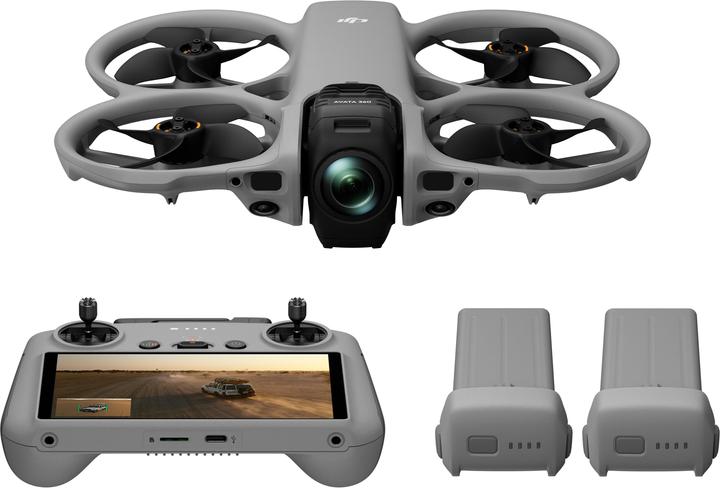 Produktbild DJI Avata 360 Fly More Combo (DJI RC 2) (23 min, 455 g, 120 Mpx)