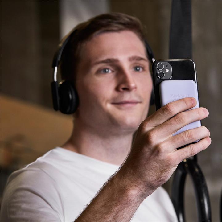 Produktbild Kreafunk toCHARGE QI powerbank - Cloudy Blue (KFKE85) (5000 mAh, 15 W)