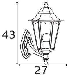 Actual product image Nordlux Cardiff (E27, IP44)