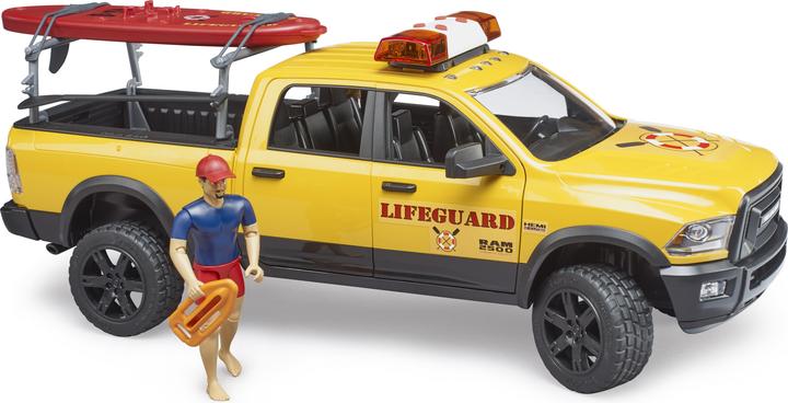 Produktbild Bruder Power Wagon LifeGuard mit Figur