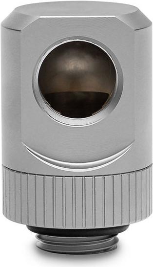 Produktbild EKWB EK-Quantum Torque Winkel 90 Grad G1/4 Zoll AG auf G1/4 Zoll IG - drehbar, Satin Tita