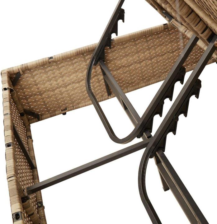 Immagine prodotto vidaXL Doppel-Sonnenliege (114 cm)